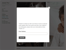Tablet Screenshot of jessieflori.com